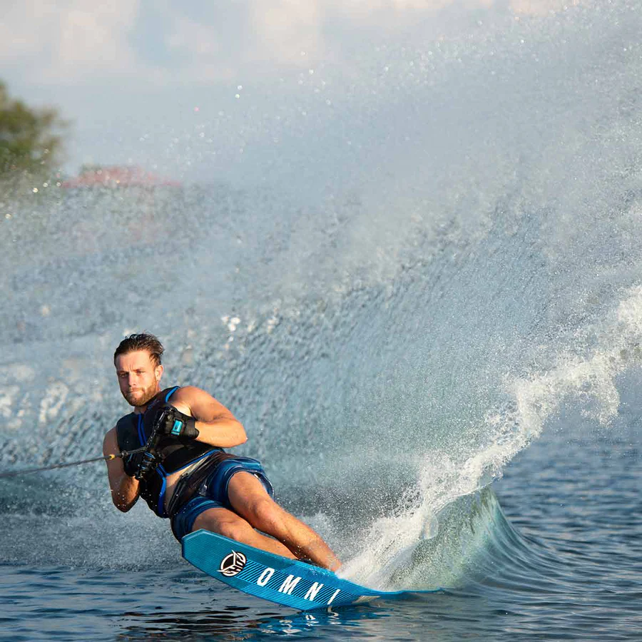HO Omni Slalom Ski w/ Double Stance UltraLite Bindings 3 HO Omni Slalom Ski w/ Double Stance UltraLite Bindings - Image 3