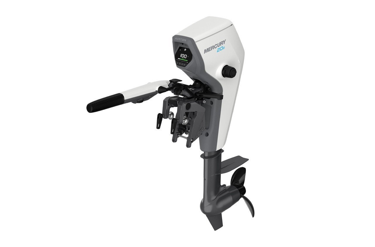 Mercury Avator 20ESH Electric Outboard (Clearance) - 5HP Equiv, 15" Shaft 3 Mercury Avator 20ESH Electric Outboard (Clearance) - 5HP Equiv, 15" Shaft - Image 3