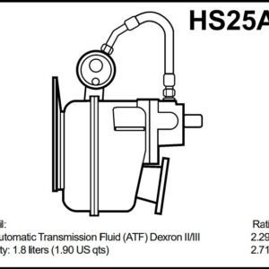 NEW Volvo Penta HS25A 2.71 Marine Gearbox