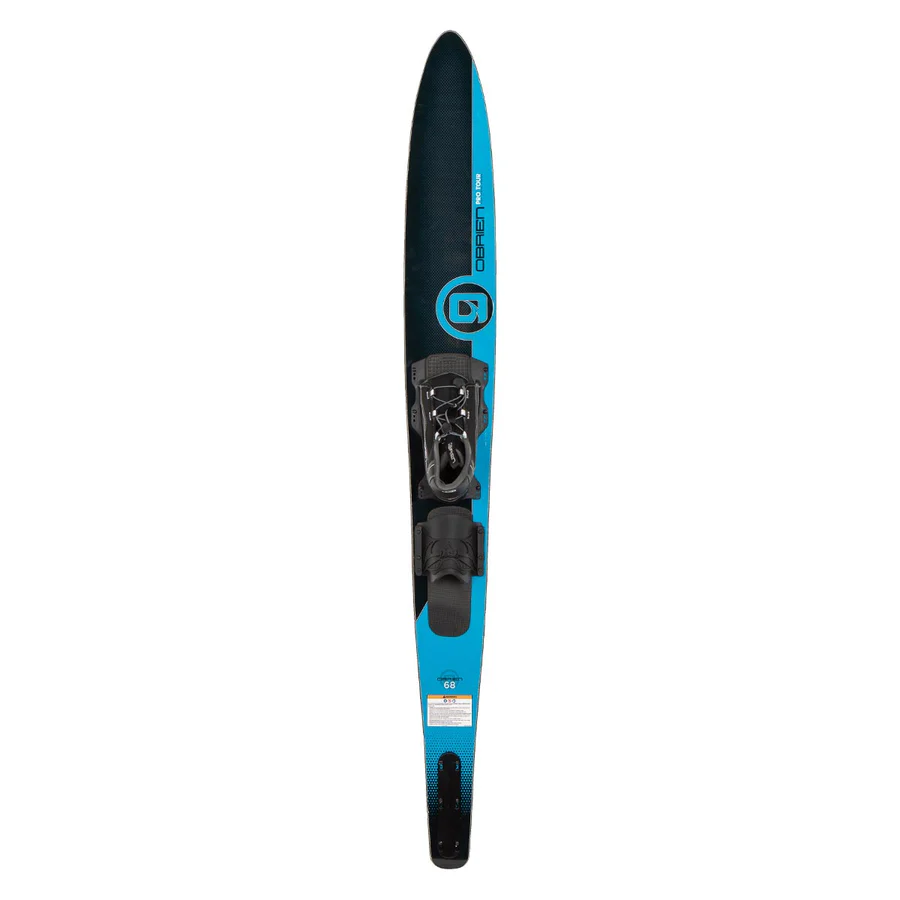 O'Brien Pro Tour Slalom Ski w/ Jr Z9 Binding & Rear Toe Strap 1 O'Brien Pro Tour Slalom Ski w/ Jr Z9 Binding & Rear Toe Strap