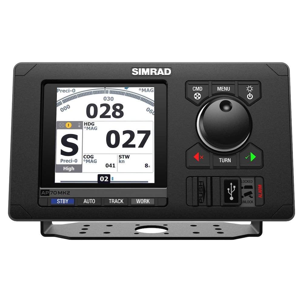 Simrad AP70 MK2 Autopilot IMO Pack f/Solenoid - Includes AP70 MK2 Control Head, AC80S Course Computer & RF45x Feedback Simrad AP70 MK2 Autopilot IMO Pack f/Solenoid - Includes AP70 MK2 Control Head, AC80S Course Computer & RF45x Feedback