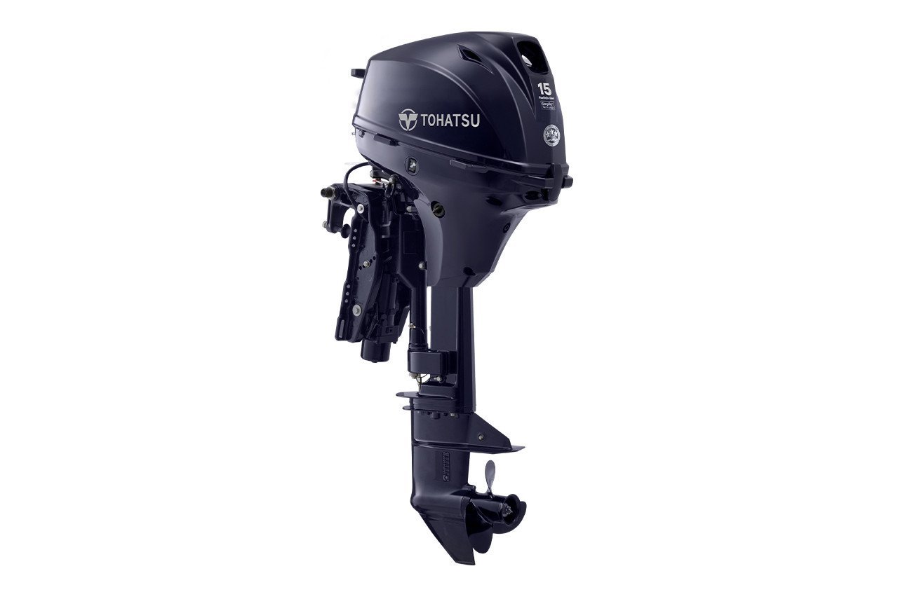 Tohatsu 15HP MFS15EEPTS 4-Stroke Outboard - 15" Shaft 1 Tohatsu 15HP MFS15EEPTS 4-Stroke Outboard - 15" Shaft