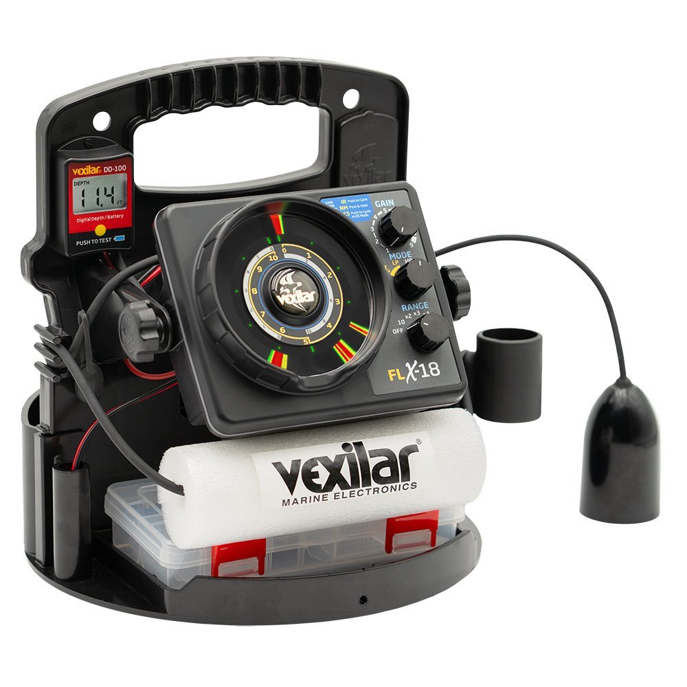 Vexilar FLX-18 Pro Pack II Fishing System w/12 Degree Ice-Ducer & DD-100 Vexilar FLX-18 Pro Pack II Fishing System w/12 Degree Ice-Ducer & DD-100 - Image 3