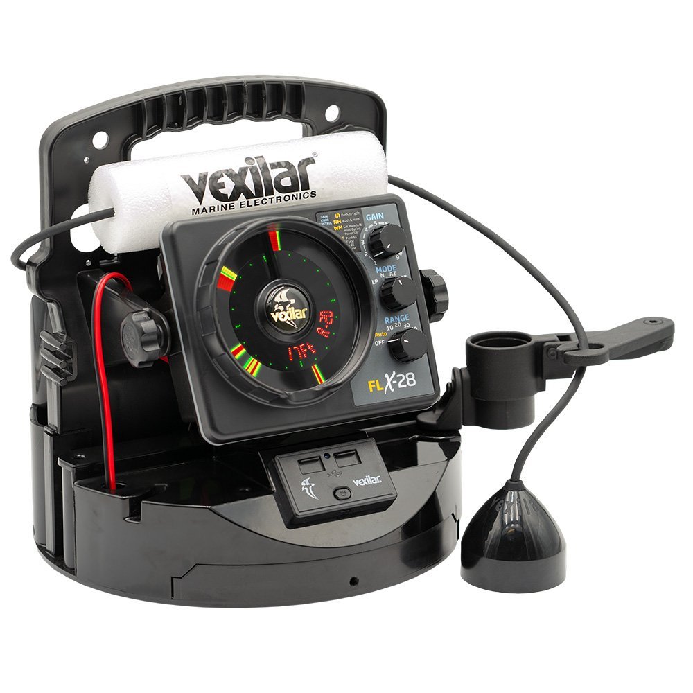 Vexilar FLX-28 Pro Pack Elite Fishing System w/Pro View Ice-Ducer & Vexilar Lithium Battery Vexilar FLX-28 Pro Pack Elite Fishing System w/Pro View Ice-Ducer & Vexilar Lithium Battery - Image 3