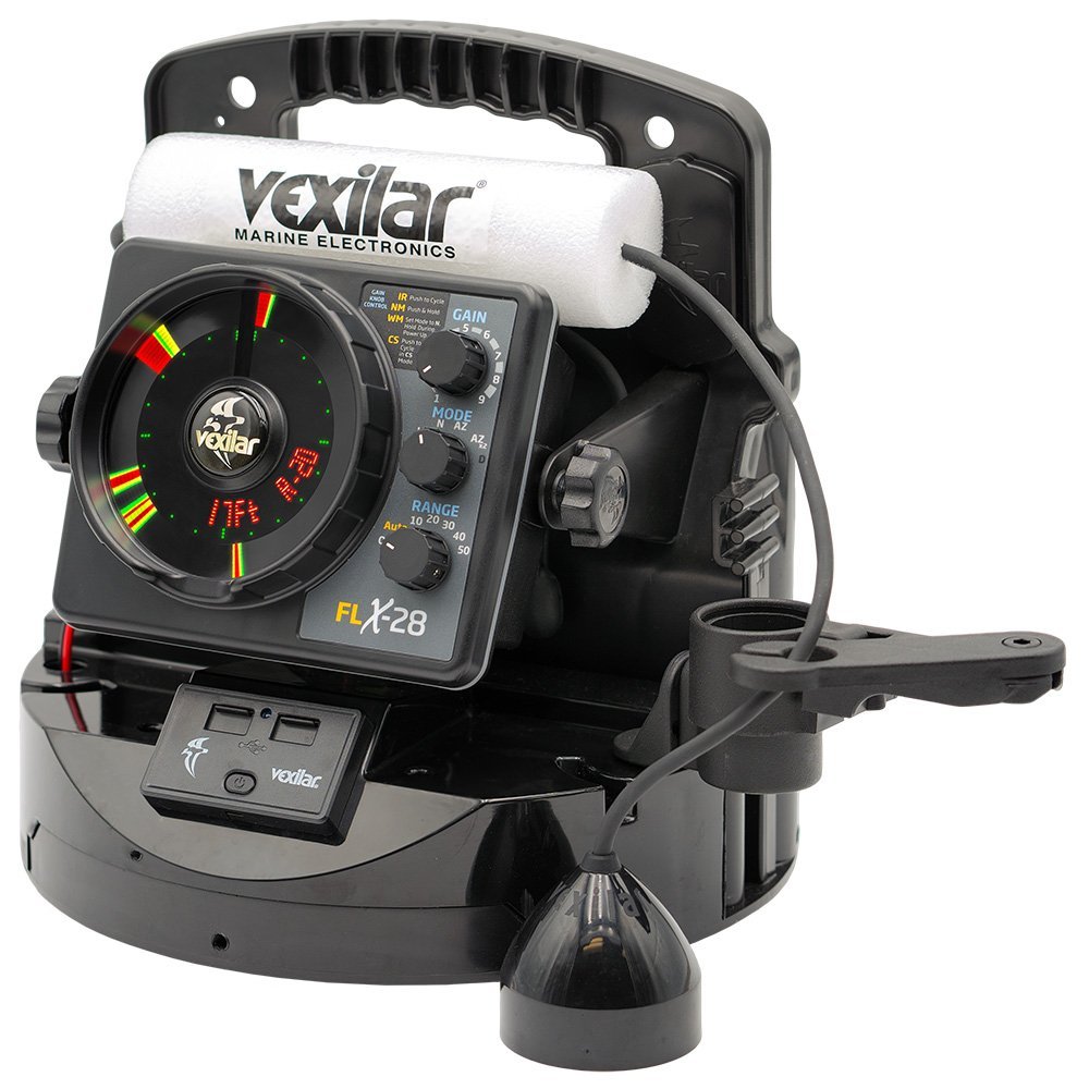 Vexilar FLX-28 Pro Pack Elite Fishing System w/Pro View Ice-Ducer & Vexilar Lithium Battery Vexilar FLX-28 Pro Pack Elite Fishing System w/Pro View Ice-Ducer & Vexilar Lithium Battery - Image 2