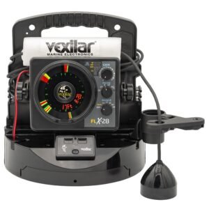 Vexilar FLX-28 Pro Pack Elite Fishing System w/Pro View Ice-Ducer & Vexilar Lithium Battery