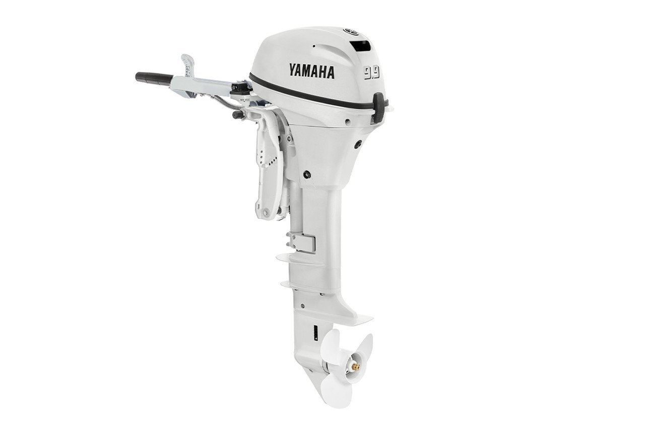 Yamaha 9.9HP F9.9SMHB2 White Outboard - 15" Shaft 1 Yamaha 9.9HP F9.9SMHB2 White Outboard - 15" Shaft