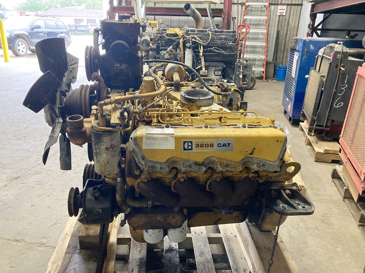 1985 Caterpillar 3208 210hp Diesel Engine 1985 Caterpillar 3208 210hp Diesel Engine - Image 8
