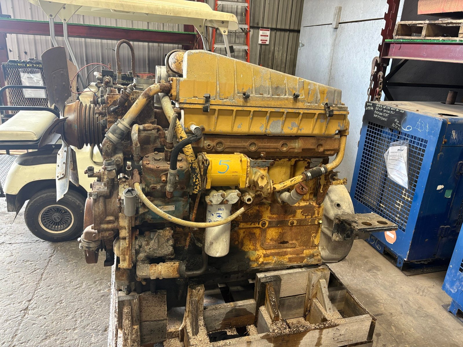 1987 Caterpillar 3306B-DITA 270Hp Diesel Engine 1 1987 Caterpillar 3306B-DITA 270Hp Diesel Engine