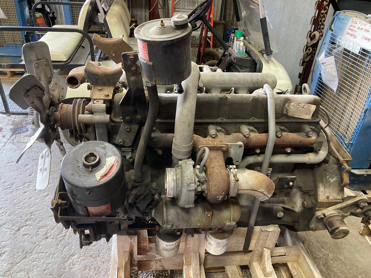 1987 Ford 6.6L 160hp Diesel Engine 1987 Ford 6.6L 160hp Diesel Engine - Image 5