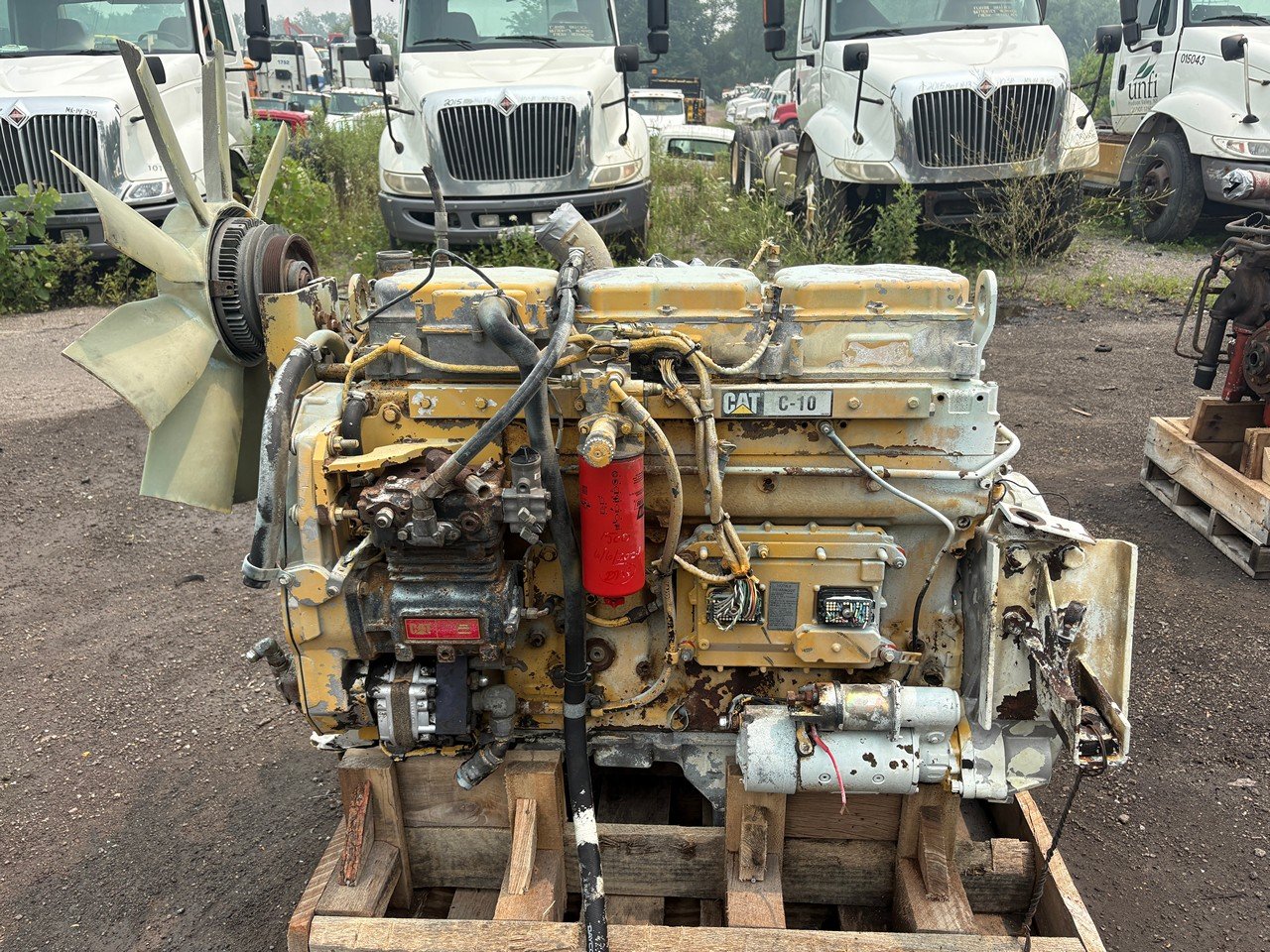 2000 Caterpillar C10 350hp Diesel Engine 1 2000 Caterpillar C10 350hp Diesel Engine