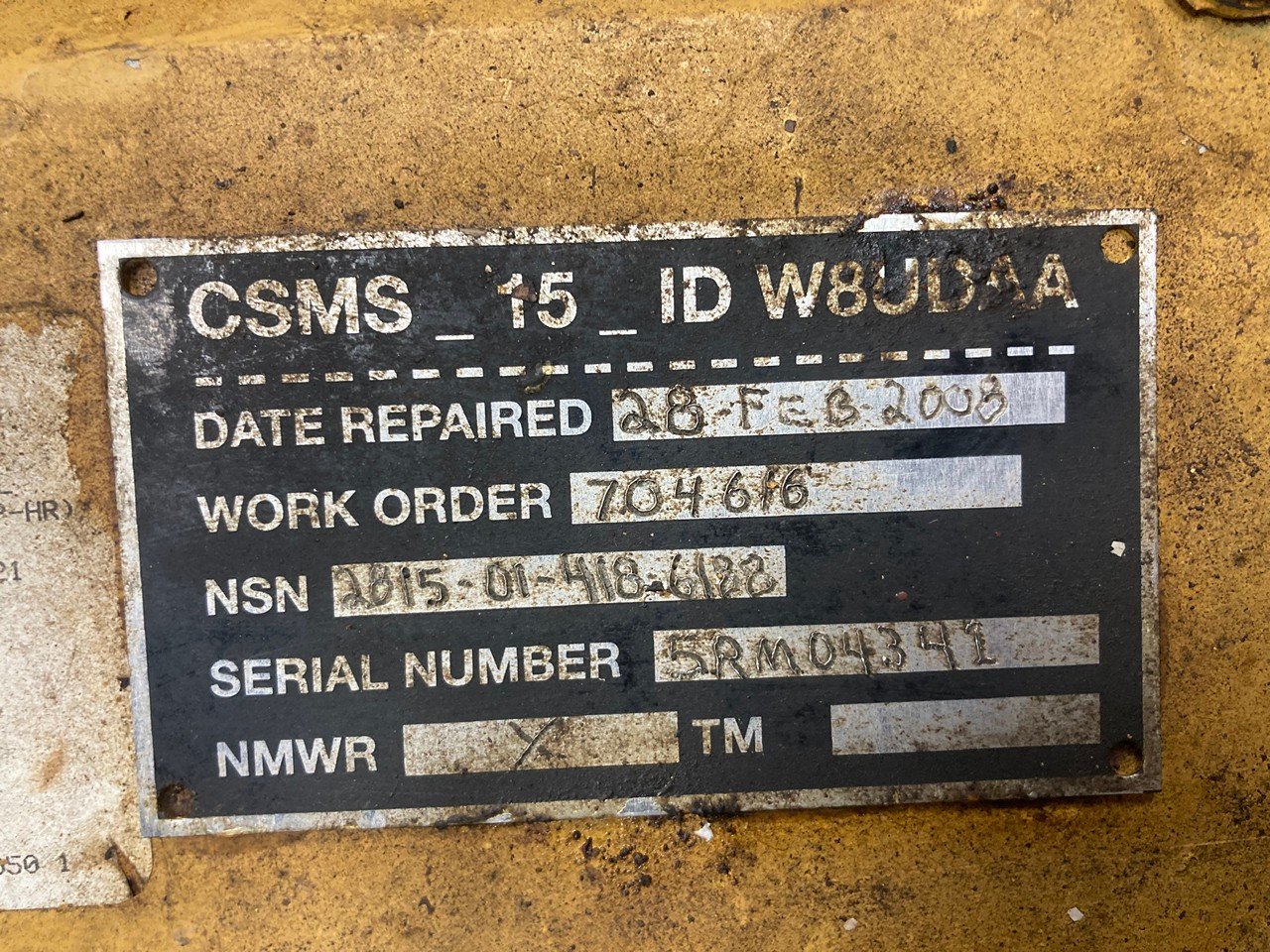Caterpillar 3116 170hp Used Govt. Rebuilt Engine 3 Caterpillar 3116 170hp Used Govt. Rebuilt Engine - Image 3